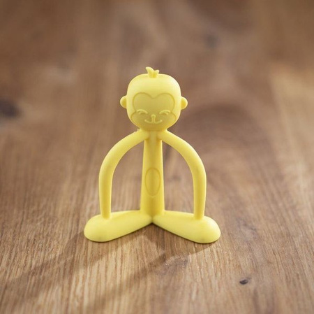 GiliGums Gryzak Silikonowy Małpka  Żółty