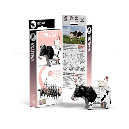 Eugy Eko 3D Układanka Krowa