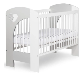 Klupś Nel Łóżeczko Serce 120x60