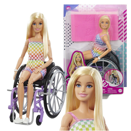 Mattel Barbie Fashionistas Na Wózku