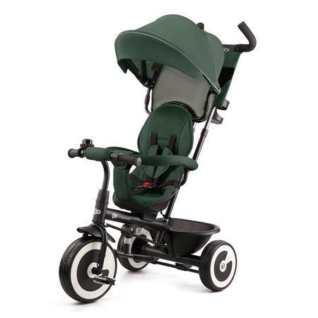 Kinderkraft Aston Rowerek Trójkołowy Spacerówka Mystic Green