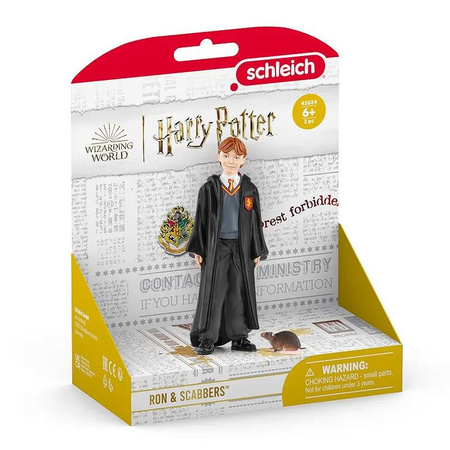 Schleich Harry Potter - Ron Weasley i Parszywek 42634