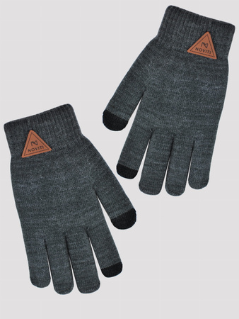 Noviti Rękawiczki Chłopięce 5p Akrylowe Dotyk Podwójne Rozmiar 18 Mix 1 sztuka