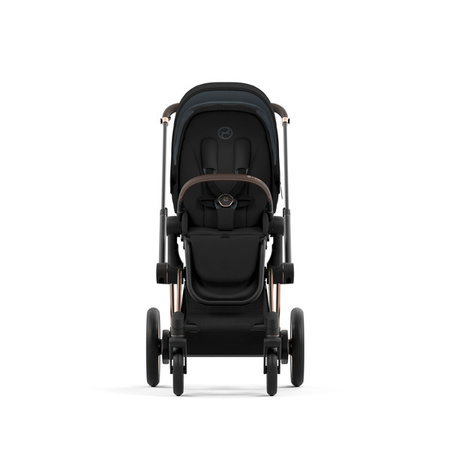 Cybex E-Priam 4.0 Wózek Głęboko-Spacerowy + Cloud T i-Size Fotelik Samochodowy 0-13kg Mirage Grey