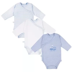 Eevi Body Tiny 3-Pak Zakładane Długie Pociąg 68cm