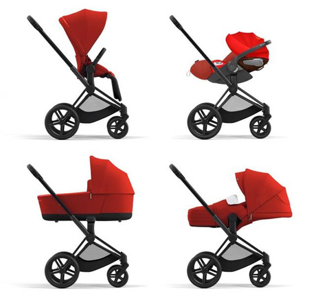 [OUTLET] Cybex Priam 4.0 Wózek Spacerowy Autumn Gold - stelaż Chrome