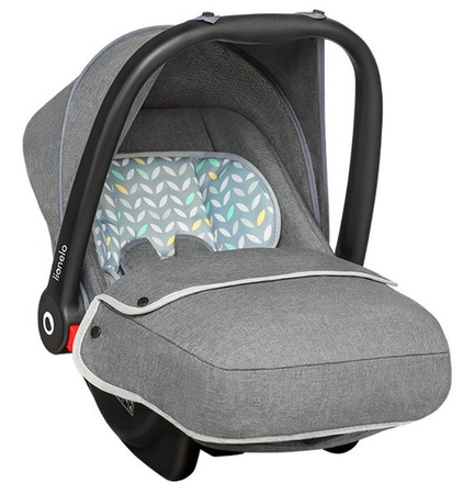 Lionelo Noa Plus Fotelik Samochodowy 0-13kg Grey Scandi