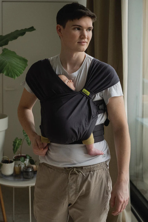 Boba Bliss Nosidełko - Ciemny Szary