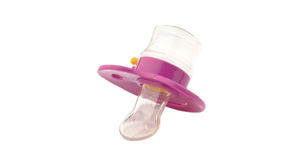 Abakus Baby Numi med Smoczek Do Podawania Leków 0-6 mcy Różowy