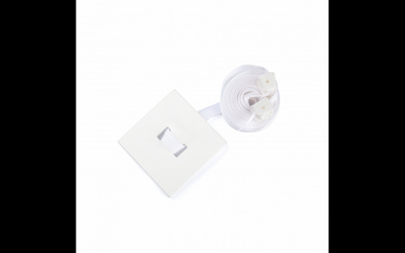 [OUTLET] Waldin Łóżeczko Dziecięce 7w1 z Materacem Białe