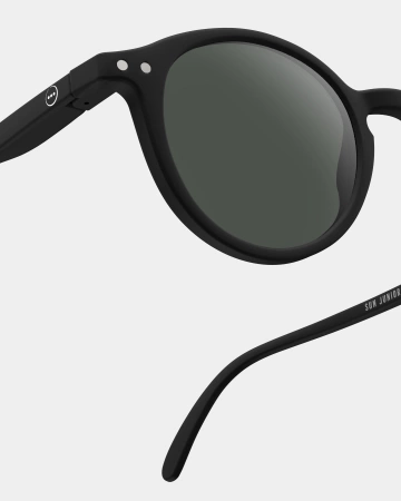 IZIPIZI Okulary Przeciwsłoneczne dla Dzieci 5-10 lat Black D