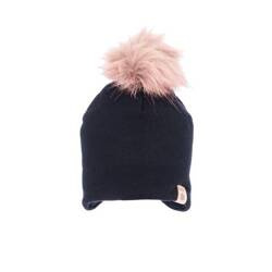 Iltom Czapka Bawełniana Czarna 42cm