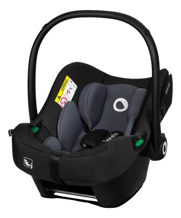 Lionelo Astrid i-Size fotelik samochodowy 0-13 kg Black Grey