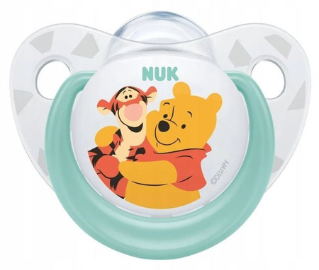 NUK Smoczek uspokajajacy silikonowy 0-6m-cy DISNEY KUBUŚ 2szt/box