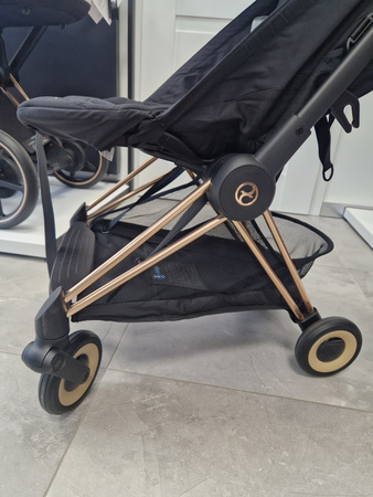 [OUTLET] Cybex Coya Wózek Spacerowy Rama Rosegold Sepia Black