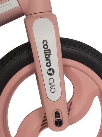 Colibro Ciao Rowerek Biegowy Składany Rose Gold