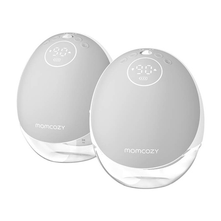 Momcozy Podwójny bez Użycia Rąk M9 Podwójny Szary
