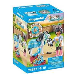 PLAYMOBIL Horse of Waterfall Hipoterapeuta 71497