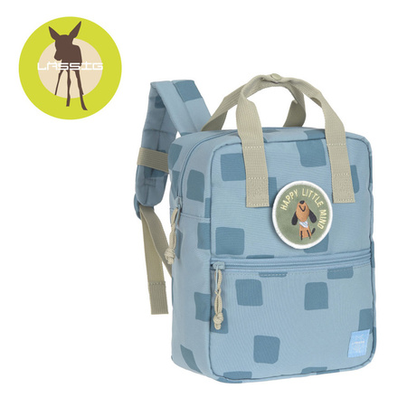 Lassig Plecak mini kwadratowy Pattern Party Blue