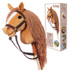 Hoppihorse Koń na Kiju Hobby Horse A3 Jasny Beż 66 cm