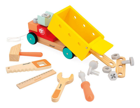 Janod Ciężarówka do składania do ciągnięcia Brico ‘Kids 2+