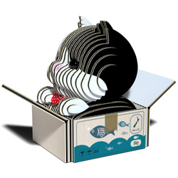 Eugy Eko 3D Układanka Kotek Tuxedo