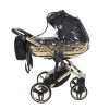 Tako Junama HandCraft Wózek Głęboko-Spacerowy 05 Black/Gold