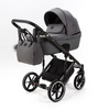 [OUTLET] Adamex Lumi Air Lux Wózek Głęboko-Spacerowy PS-108 Stelaż Ciemny Grafit