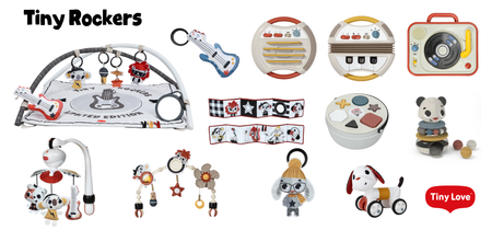 Tiny Love Gimnastyka/Mata Edukacyjna Z Pałąkami - Tiny Rockers