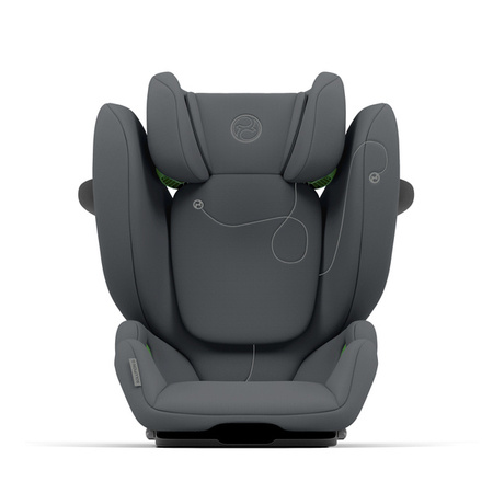 Cybex Solution G i-Fix Fotelik Samochodowy 15-50 kg Monument Grey