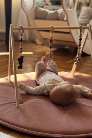 Baby Wood Baby Gym Stojak Edukacyjny