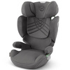 Cybex Solution T I-Fix  Fotelik Samochodowy 15-50kg Plus Mirage Grey + Tapicerka Letnia Wysyłka Losowo + Nakładka na Pas