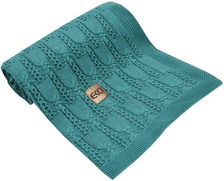 Kocyk Dzianinowy PLE-78  Morski