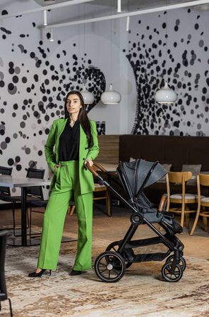 Zokky Ozz Wózek Głęboko-Spacerowy 2w1 Forest Green