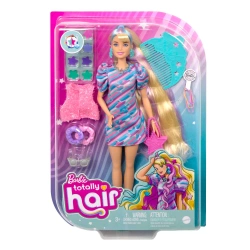 Mattel Lalka Barbie Totally Hair Gwiazdki