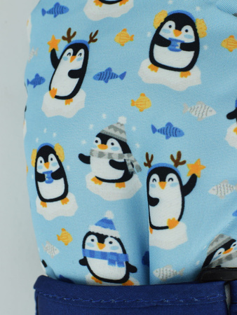 Noviti Rękawiczki Narciarskie 1P Chłopięce Pingwin Rozmiar 12