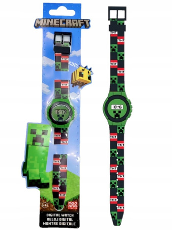 Kids Euroswan Zegarek cyfrowy - Minecraft