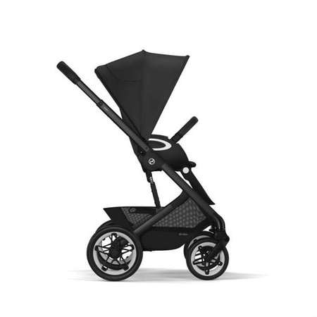 Cybex Talos S Lux Wózek Głęboko-Spacerowy Rama Czarna Moon Black