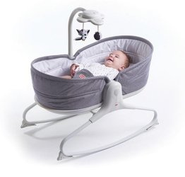 Tiny Love Wielofunkcyjny Leżaczek-Bujaczek z Funkcją Krzesełka 3w1 Grey