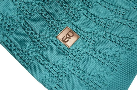 Kocyk Dzianinowy PLE-78  Morski