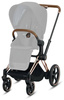 Cybex e-Priam 3.0 Rama ze Stelażem Siedziska + Gondola Wózek Głęboki We The Best Dj Khaled