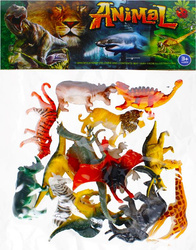Mega Creative Zwierzęta Figurki Dinozaury Dzikie