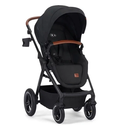 Kinderkraft B-Tour Mink Pro Wózek Głęboko-Spacerowy + Fotelik 0-13 kg Zestaw 3w1 Black