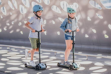 Scootandride Highwaykick 5 LED Hulajnoga Składana Ze Świecącymi Kółkami 5+  Forest