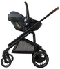 Maxi-Cosi Plaza + Wózek Głęboko-Spacerowy 2w1 Essential Graphite 
