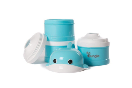 Bo Jungle Pojemnik na mleko Blue Whale