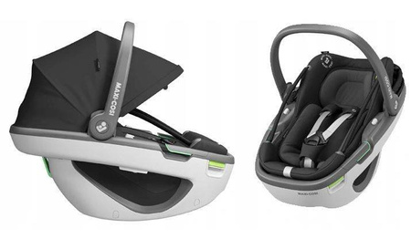 Maxi-Cosi Coral Fotelik Samochodowy 0-13 kg + Maxi-Cosi Baza Family Fix3  Essential Grey