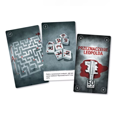 Albi 50 Clues Część 3 Przeznaczenie Leopolda Gra Planszowa