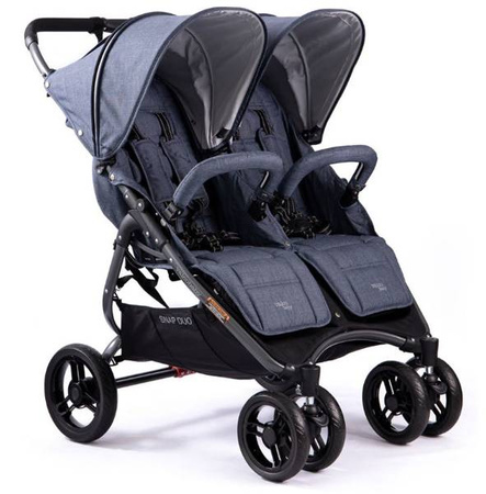 Valco Snap Duo Tailor Made Wózek Spacerowy Bliźniaczy  Denim 03