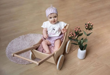 Body Rozpinane Krótki Rękaw Sweet Cherry  68